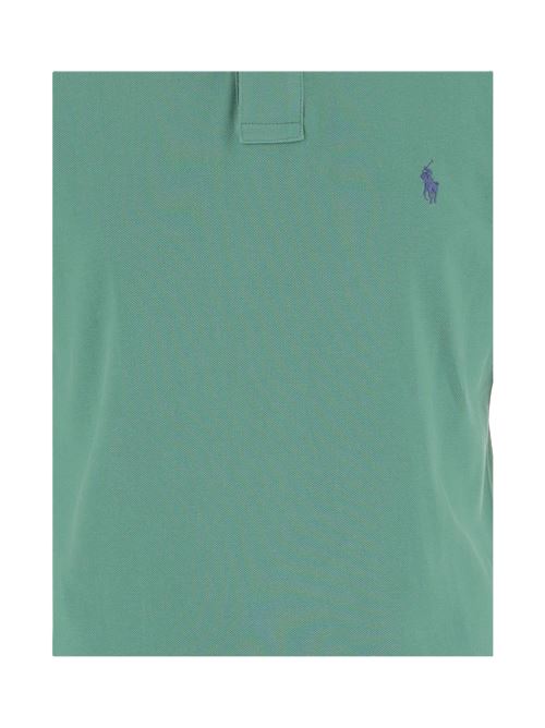 Polo maniche corte verde Polo Ralph Lauren Polo Ralph Lauren | SSKCUSSLM SHORT SLEEVE KNIT710680784413RAFT GREEN